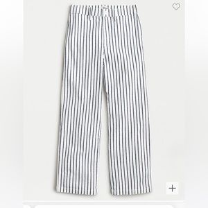 Women’s J. Crew Slim wide-leg Jean in stripe